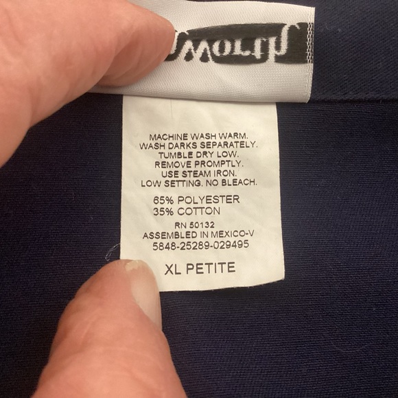 Bob Worth Embroidered Lighthouse Jacket full zip women’s size XL Petite - Picture 8 of 9